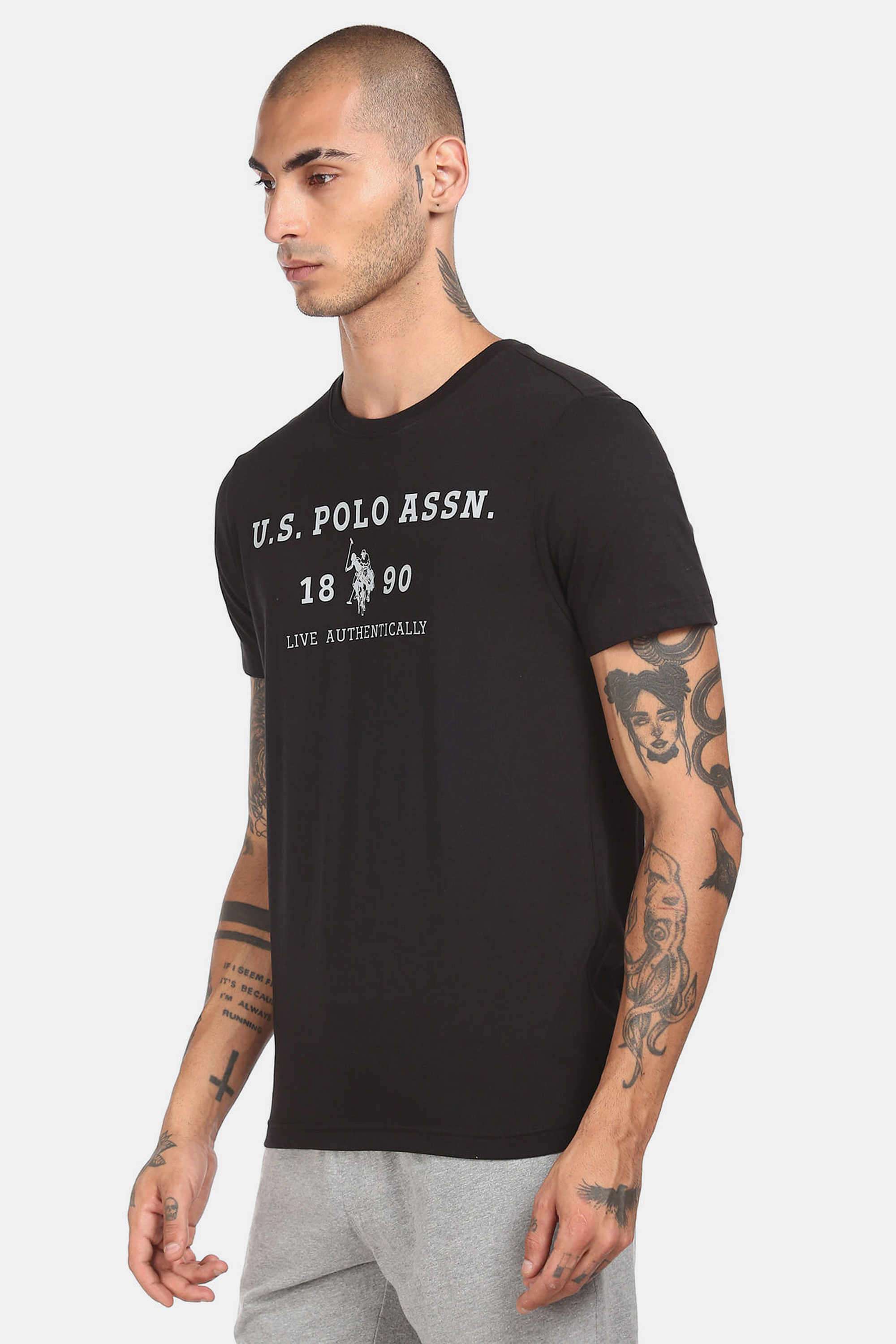 Printed-Cotton-Blend-Round-Neck-Men-s-T-Shirt