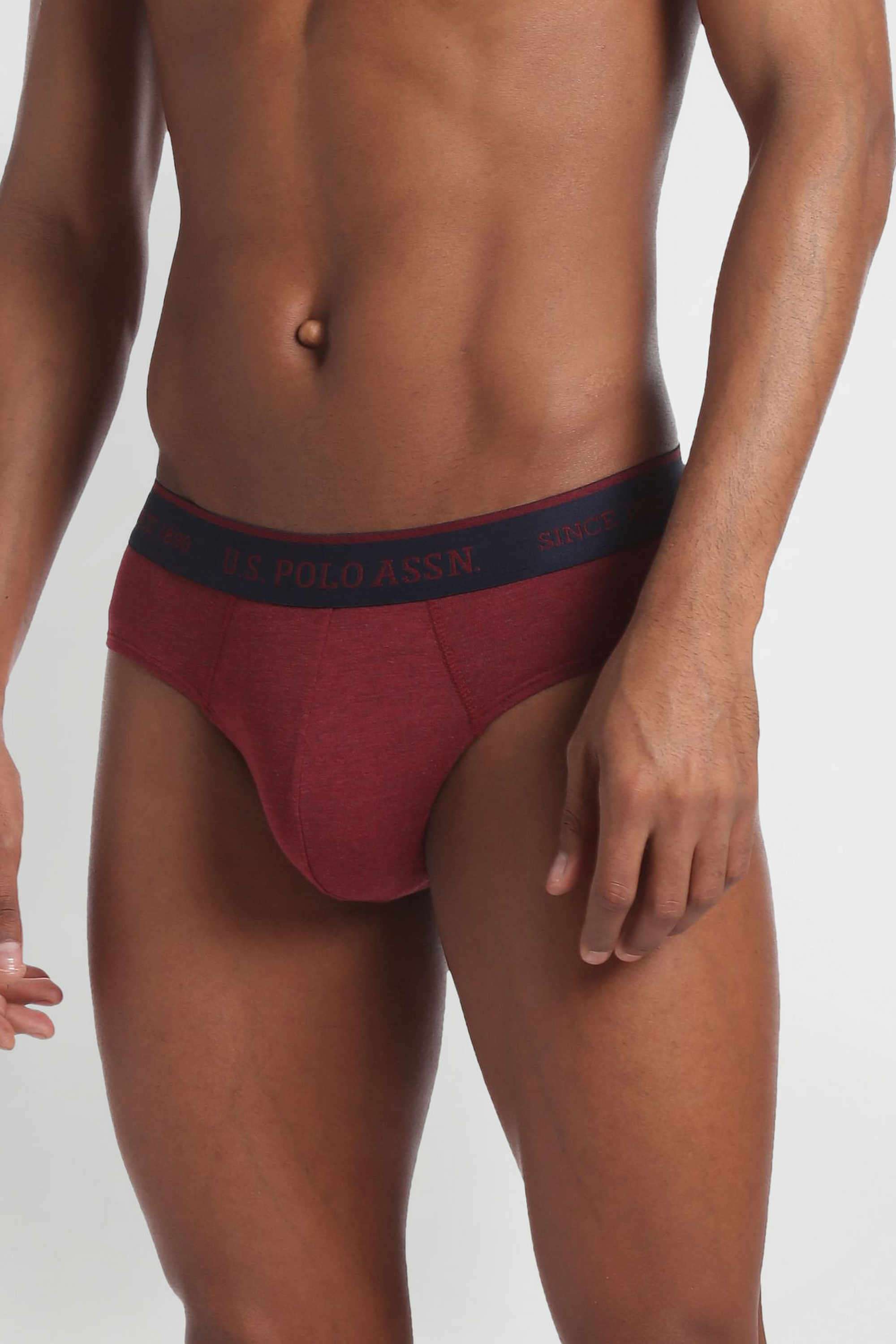 Solid-Cotton-Blend-Regular-Fit-Men-s-Briefs