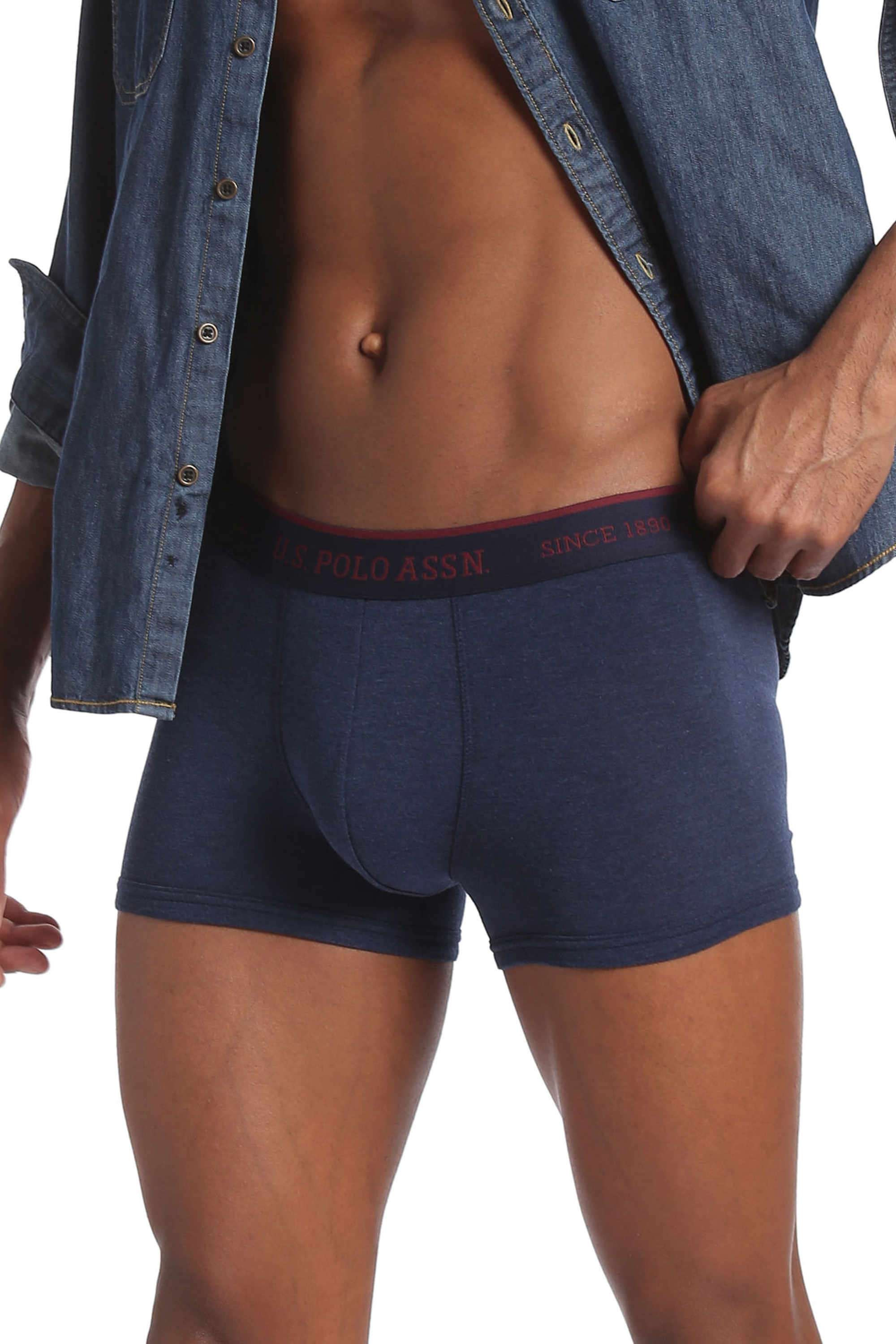 Solid-Cotton-Blend-Regular-Fit-Men-s-Trunks