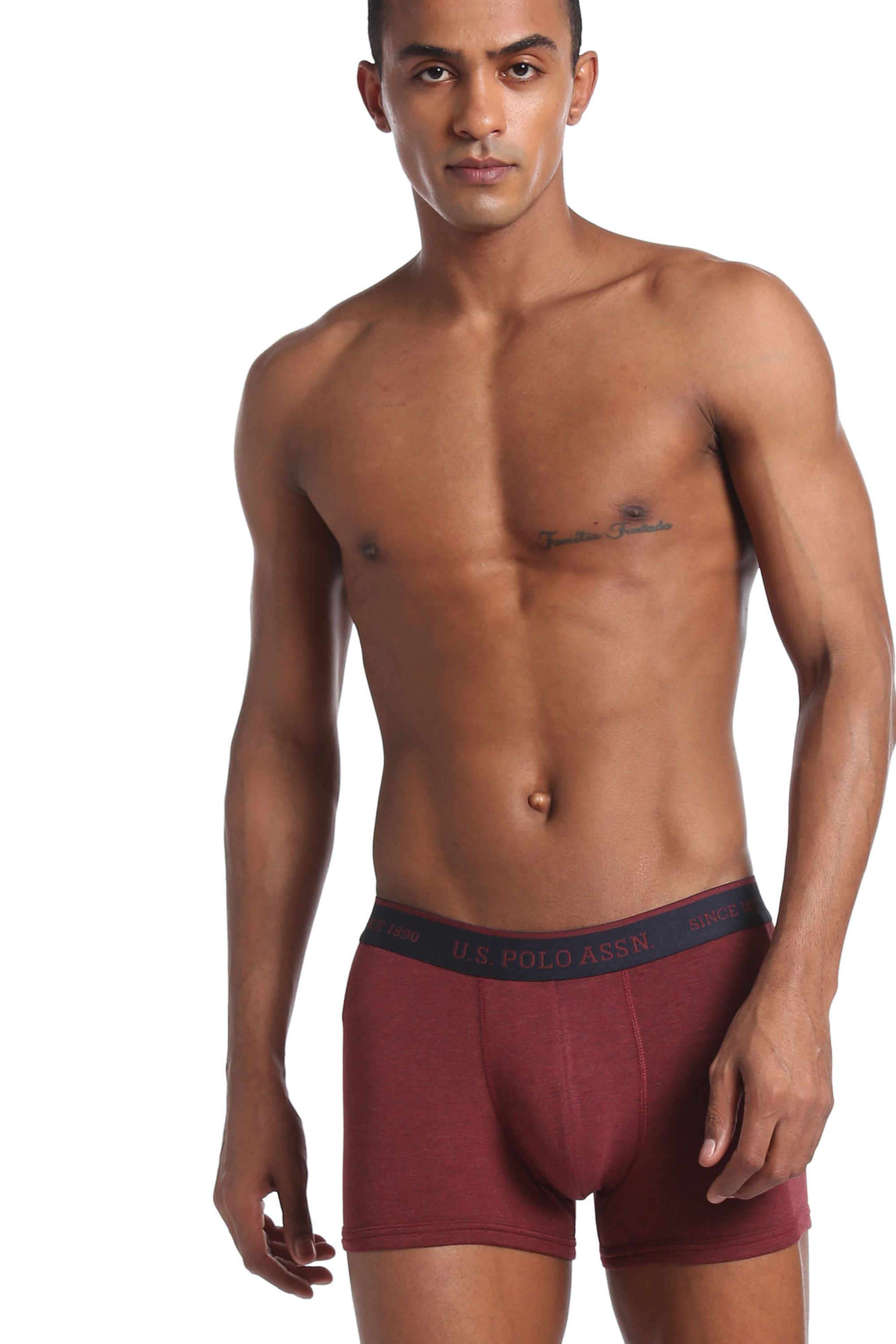 Solid-Cotton-Blend-Regular-Fit-Men-s-Trunks