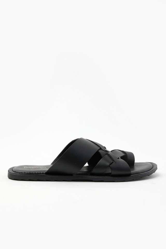 Genuine-Leather-Pull-On-Men-s-Slippers