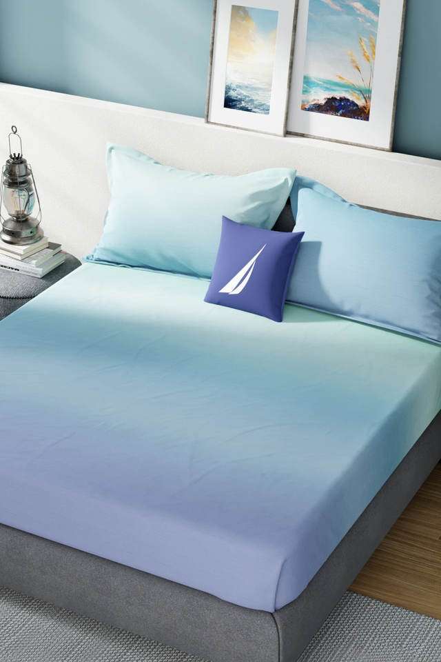 Super-Soft-100--Cotton-Double-Bedsheet-with-2-Pillow-Covers
