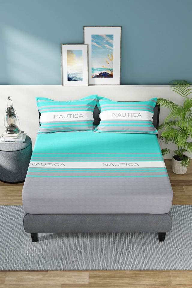 Super-Soft-100--Cotton-Double-Bedsheet-with-2-Pillow-Covers