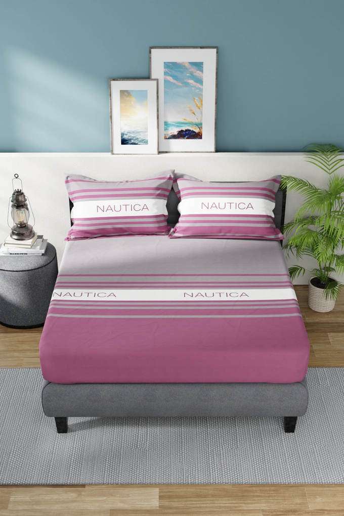 Super-Soft-100--Cotton-Double-Bedsheet-with-2-Pillow-Covers
