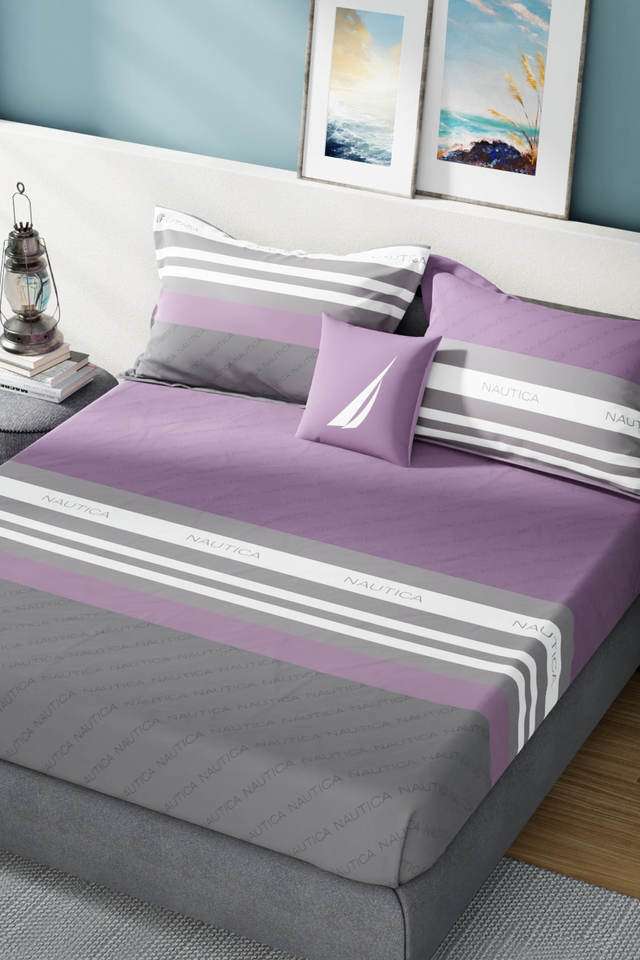 Super-Soft-100--Cotton-Double-Bedsheet-with-2-Pillow-Covers