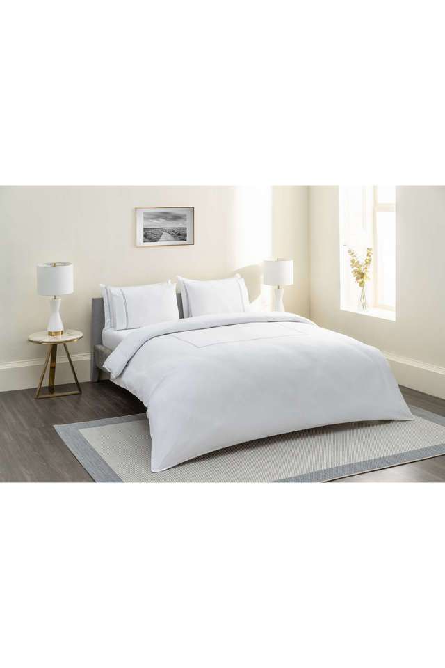 300-TC-Cotton-Geometric-Double-Bedding-Gift-Set-With-1-Duvet-+-2-Pillow-Cover