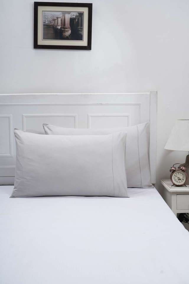 Colorart-Eden-110-GSM-Cotton-Solid-Alloy-Standard-Pillow-Case-Set-Of-2