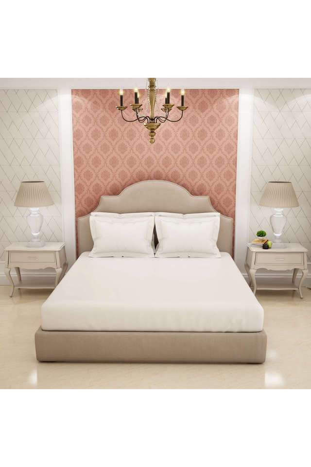 Soft-Feel-600-TC-Cotton-Printed-King-Double-Bed-Sheet-With-4-Pillow-Covers