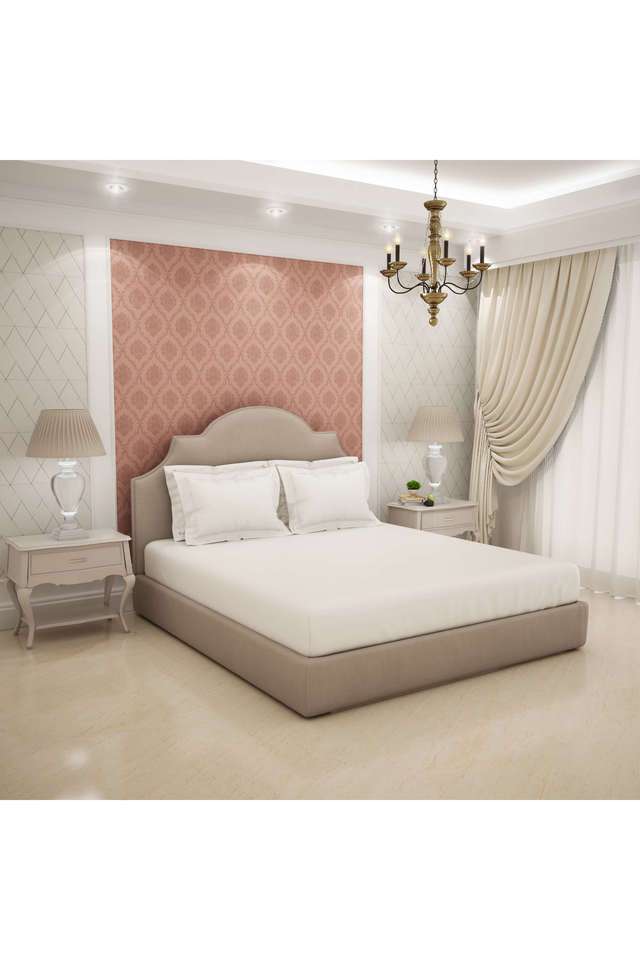 Soft-Feel-600-TC-Cotton-Printed-King-Double-Bed-Sheet-With-4-Pillow-Covers