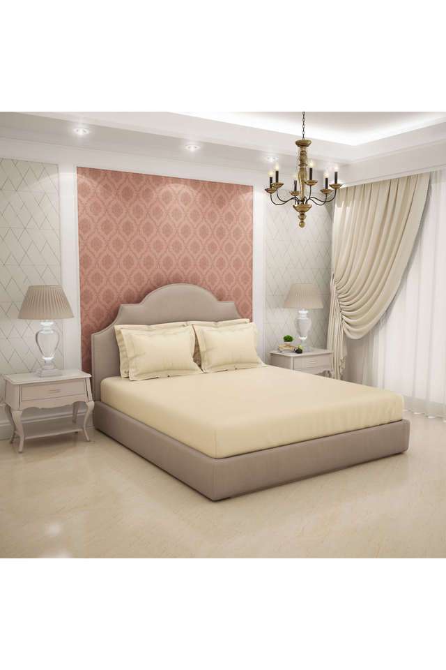 Soft-Feel-600-TC-Cotton-Printed-King-Double-Bed-Sheet-With-4-Pillow-Covers