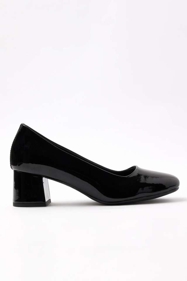 PU-Slipon-Women-s-Casual-Block-Heels