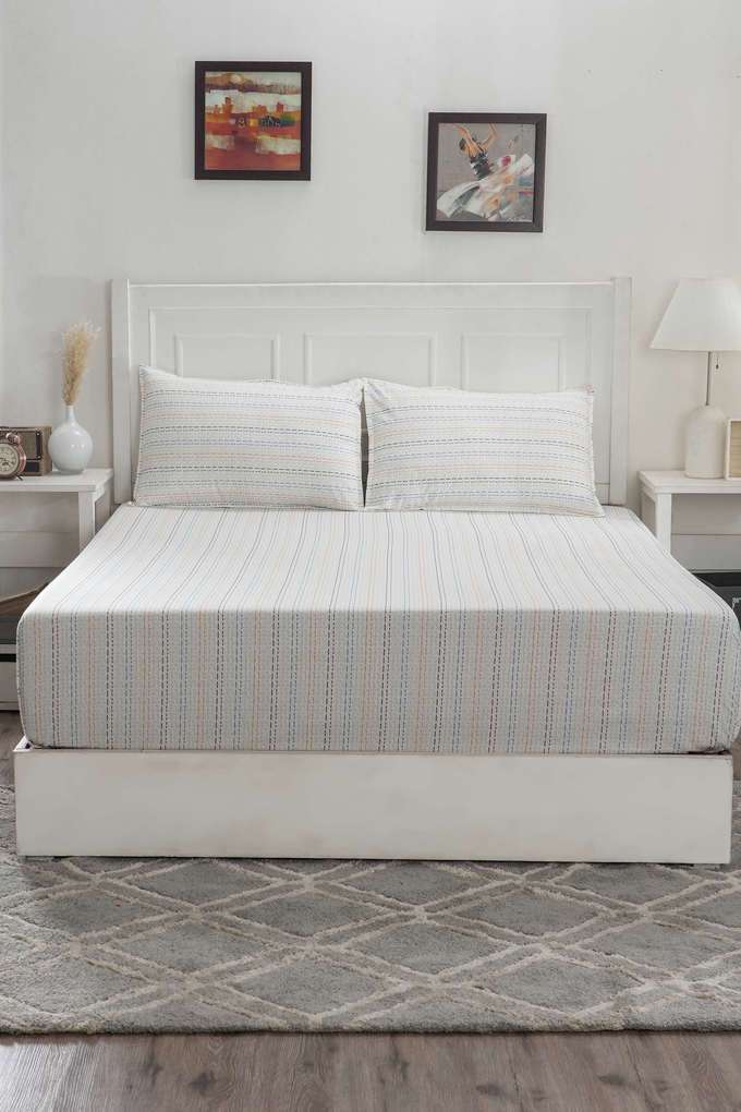 Hermosa-Optimist-Bloom-Atlair-Blue-King-Bed-Sheet-With-Pillow-Case