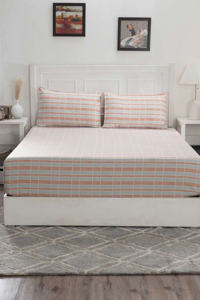 Hermosa-Optimist-Bloom-Berne-Red-King-Bed-Sheet-With-Pillow-Case