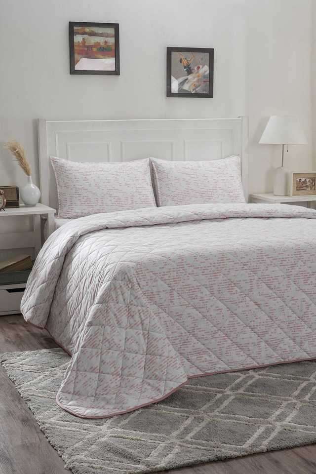 Hermosa-Optimist-Bloom-110-GSM-Canopus-Red-Double-Quilt