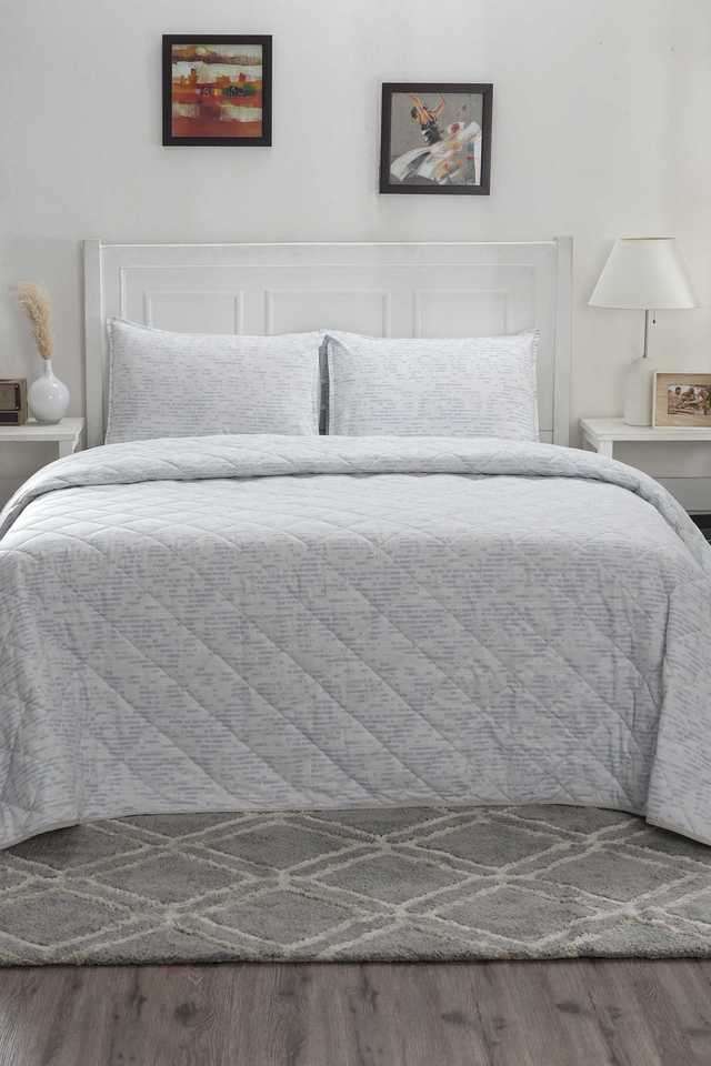 Hermosa-Optimist-Bloom-110-GSM-Canopus-Blue-Queen-Quilt-Set