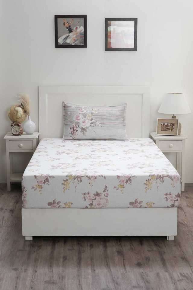 Hermosa-Optimist-Bloom-300-TC-Clarice-Rust-Single-Bed-Sheet-With-1-Pillow-Cover