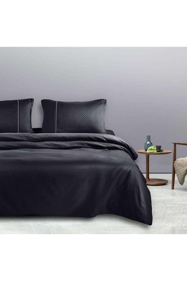 Oxford-Cotton-400-TC-Super-King-Bedsheet-with-2-Pillow-Covers