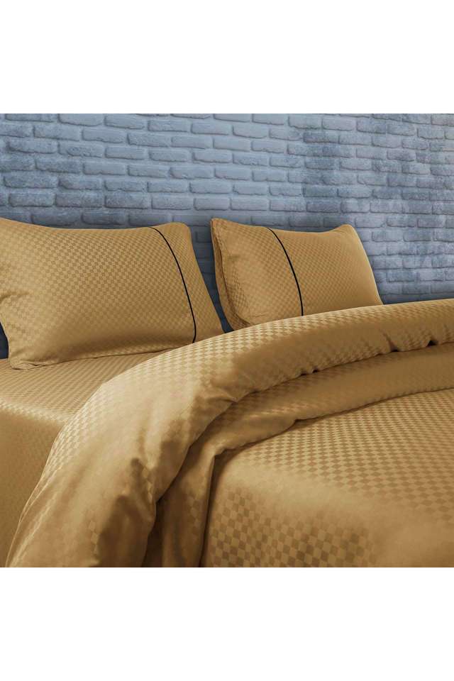 Oxford-Cotton-400-TC-2-Pc-Throw-Pillows-Insert -Geometric-Pillow-Covers