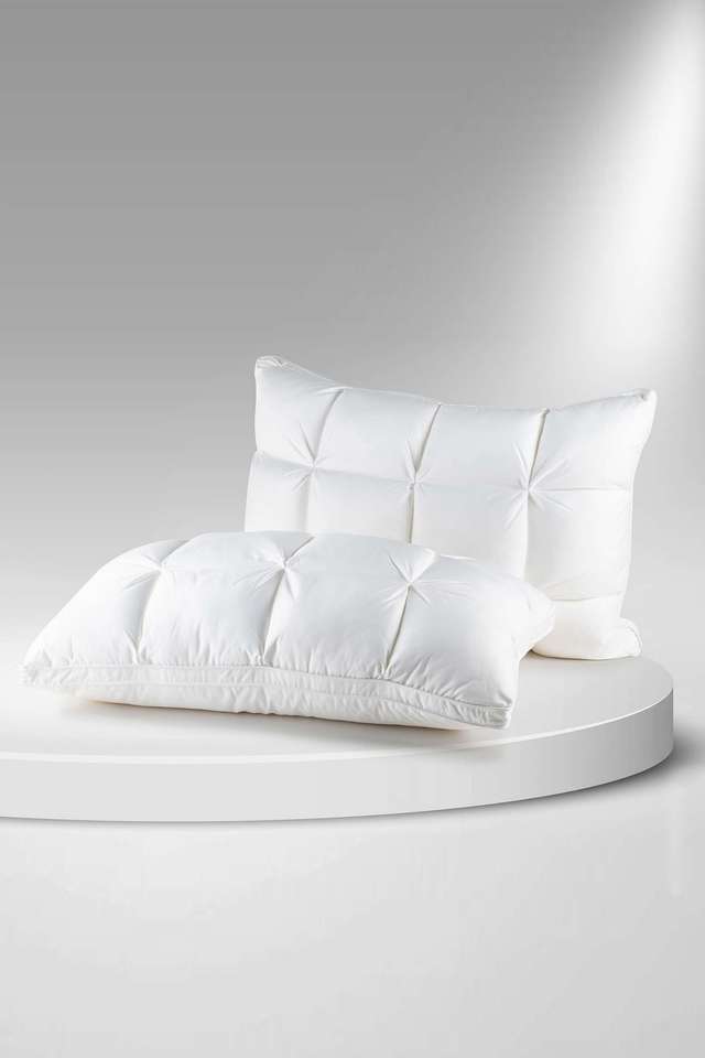 Microfiber-Cervical-3-Layer-Standard-Size-Pillow -Double-Sided-Comfort -Soft-Fluffy-Pillows-With-Chambers-Design -18-x-27