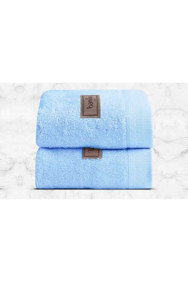 Bamboo-360-GSM-Ultra-Soft-Face-Towel-Set-of-1---Blue