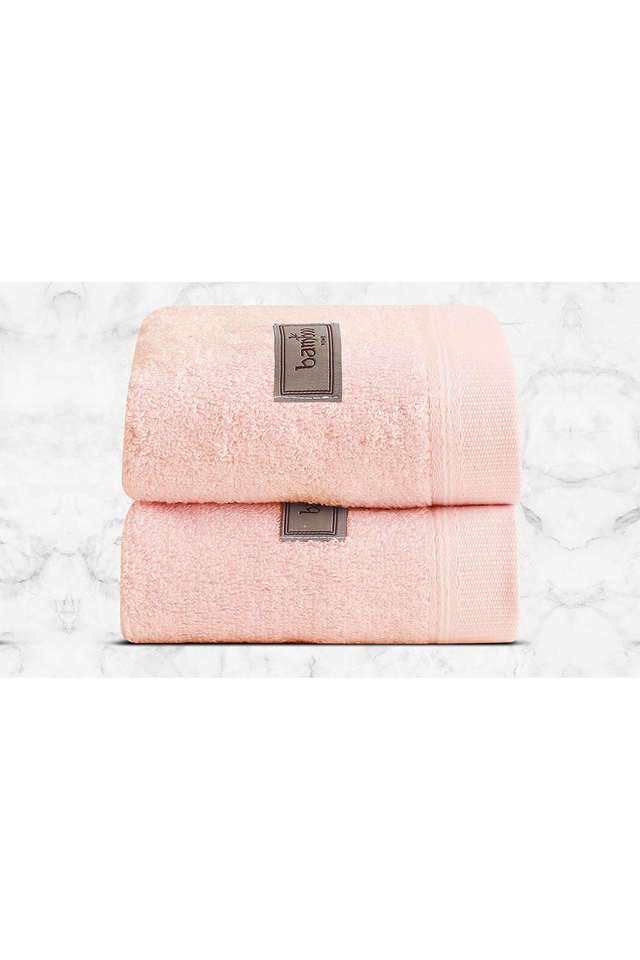 Bamboo-360-GSM-Ultra-Soft-Face-Towel-Set-of-1---Peach