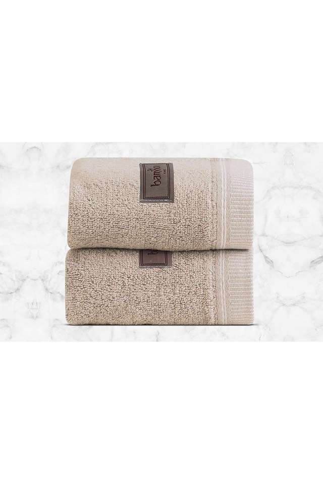 Bamboo-Face-Towel-Super-Absorbent-&-Soft -Antibacterial -360-GSM -33x33-cm -Pack-of-1 -Sand