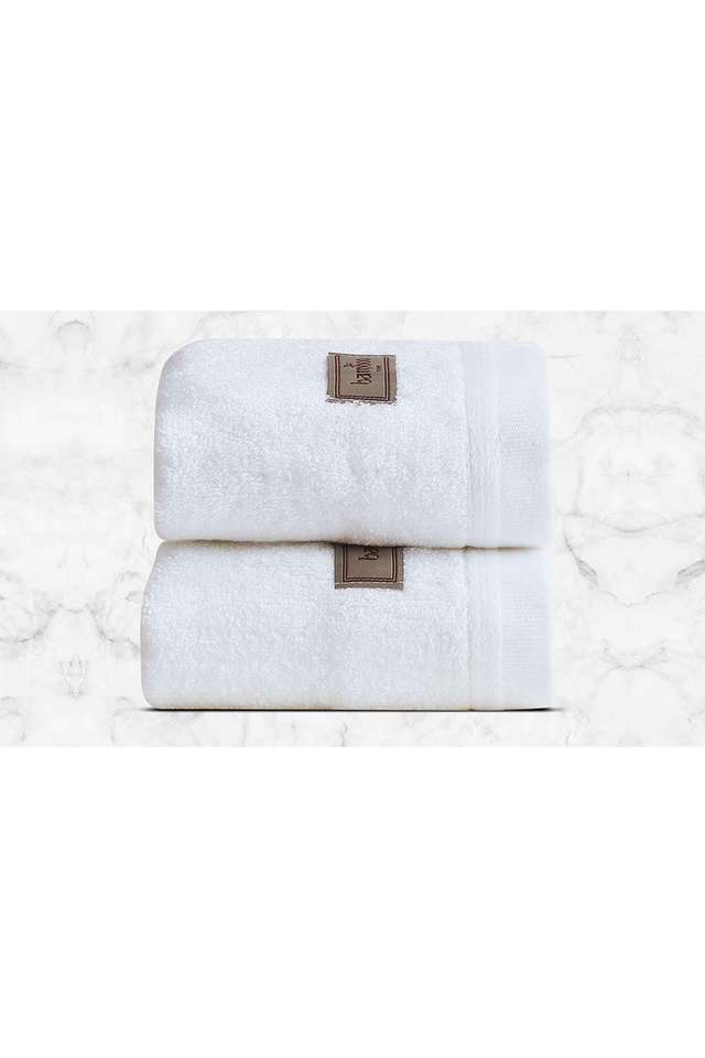 Bamboo-Face-Towel-Super-Absorbent-&-Soft -Antibacterial -360-GSM -Pack-of-1---White