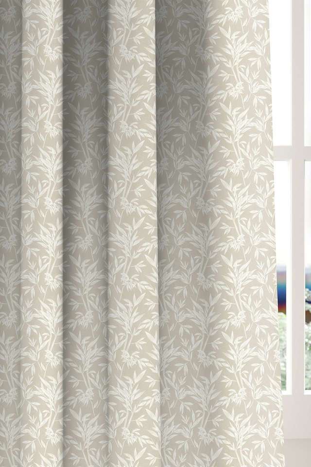100--Polyester-Floral-Ready-Made-Door-Curtain