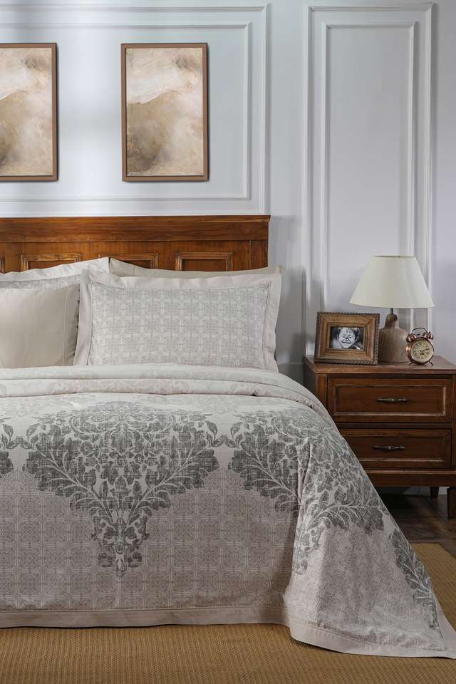 Leisure-Lay-King-Neutral-Duvet-Cover-With-Pillow-Case