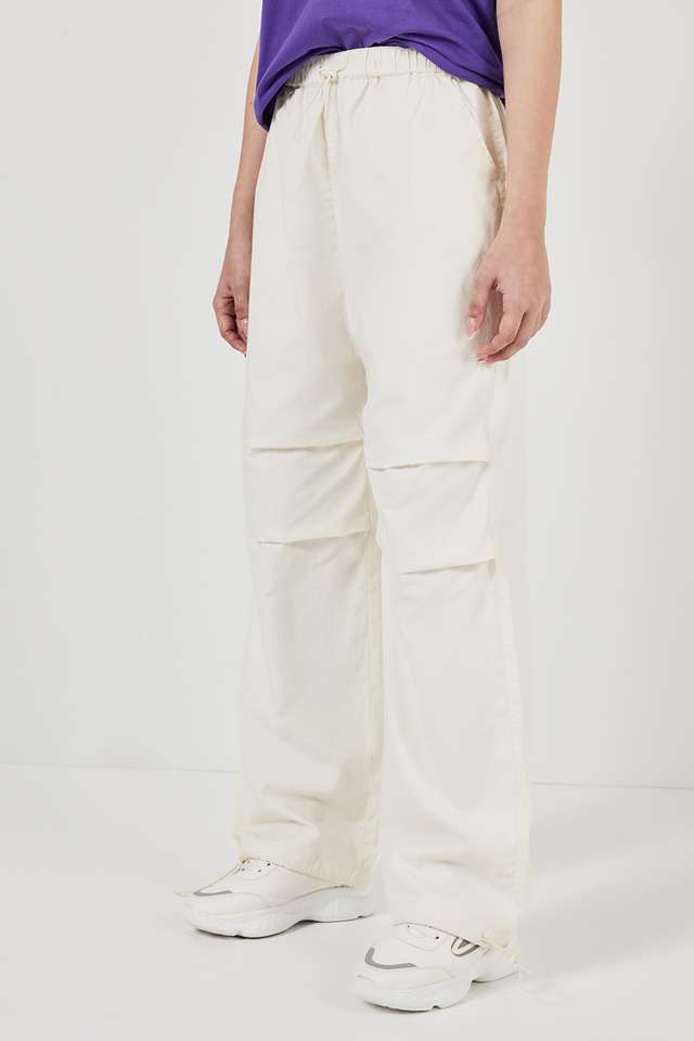 Solid-Full-Length-Cotton-Women-s-Joggers