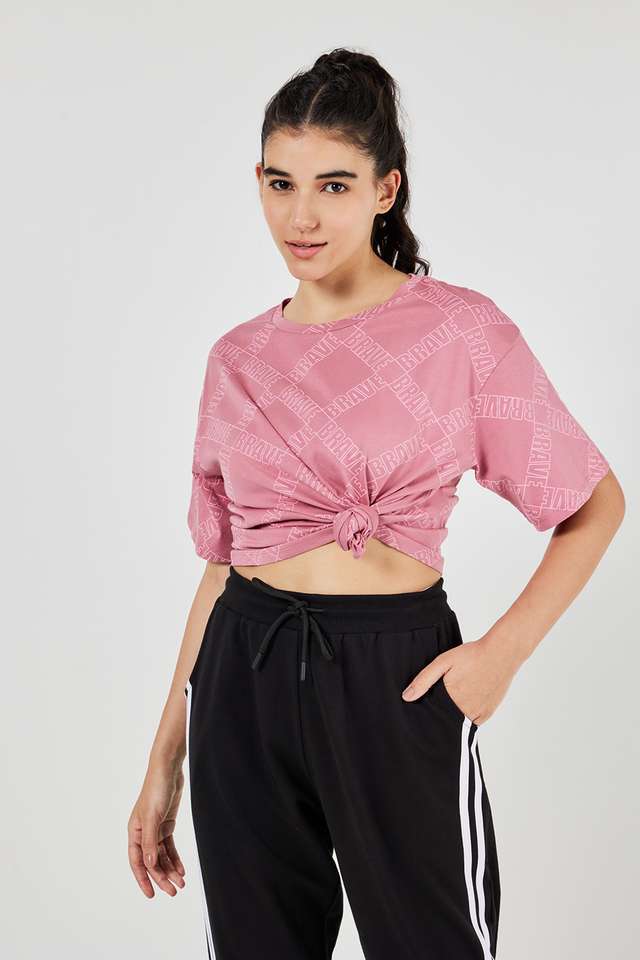 Printed-Cotton-Round-Neck-Women-s-T-Shirt