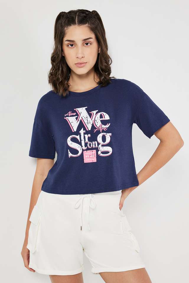 Printed-Cotton-Round-Neck-Women-s-T-Shirt
