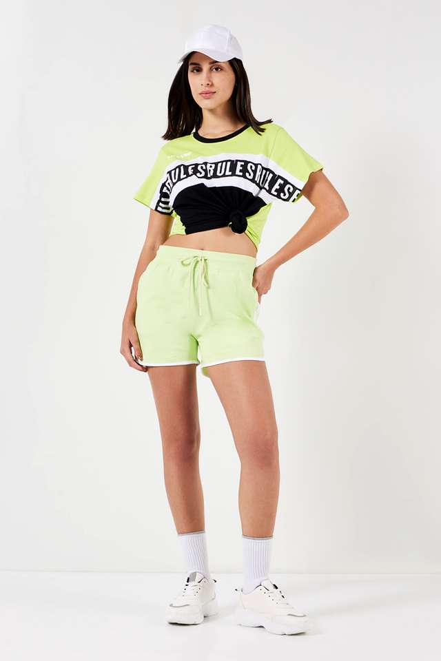 Regular-Fit-Mid-Thigh-Cotton-Women-s-Active-Wear-Shorts