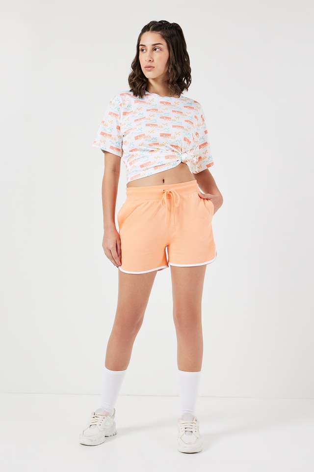 Regular-Fit-Above-Knee-Cotton-Women-s-Active-Wear-Shorts