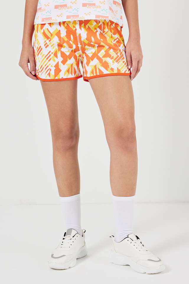 Regular-Fit-Mid-Thigh-Cotton-Women-s-Active-Wear-Shorts