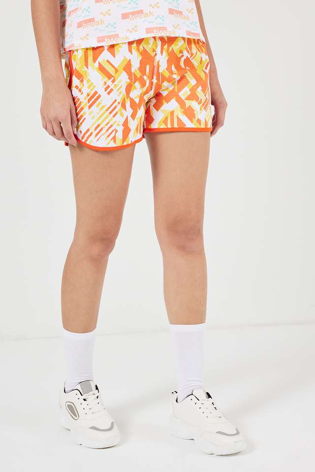 Regular-Fit-Mid-Thigh-Cotton-Women-s-Active-Wear-Shorts