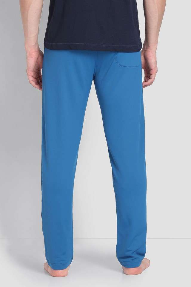 Solid-Polyester-Regular-Fit-Men-s-Track-Pants