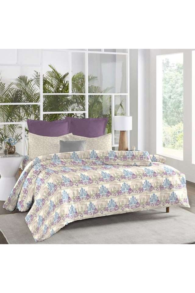 Atulya-Bharat-Printed-144-TC-Cotton-Double-Bedsheet-&-2-Pillow-Covers