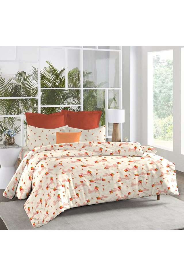 Atulya-Bharat-Printed-144-TC-Cotton-Double-Bedsheet-&-2-Pillow-Covers