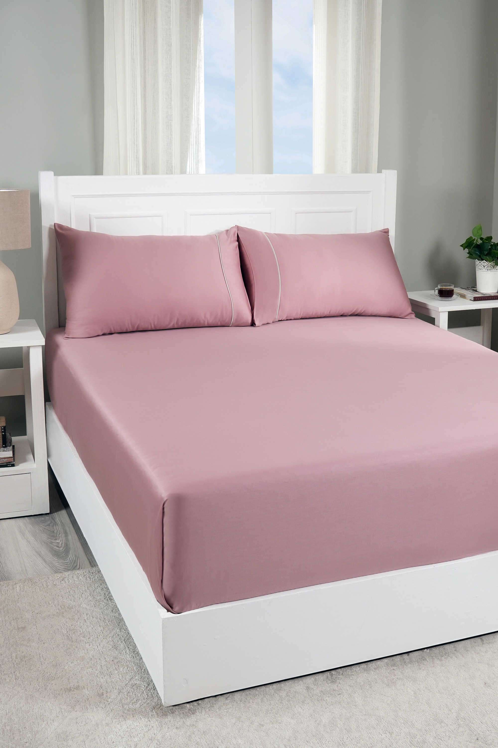 Viola-Misty-Rose-King-Bed-Sheet-with-Pillow-Case