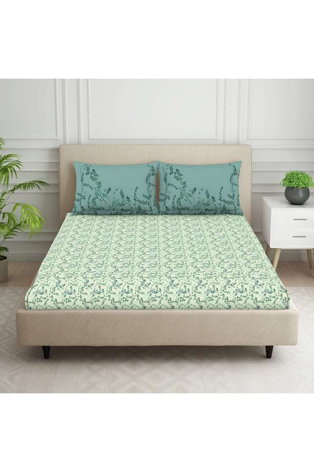 Super-Soft-Digital-Sea-Moss-Double-Bedsheets