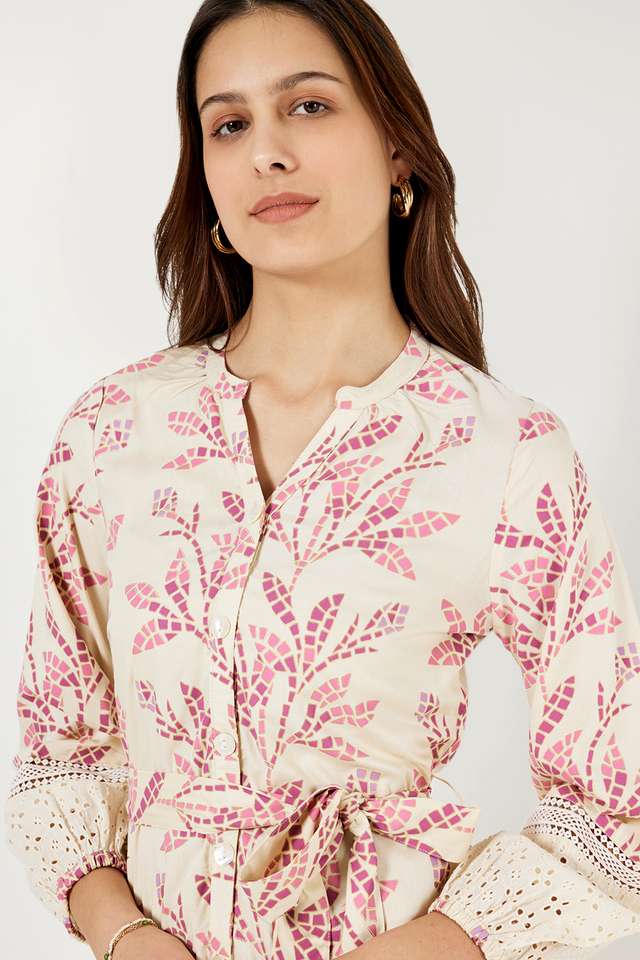 Printed-Collared-Rayon-Women-s-Ethnic-Dress