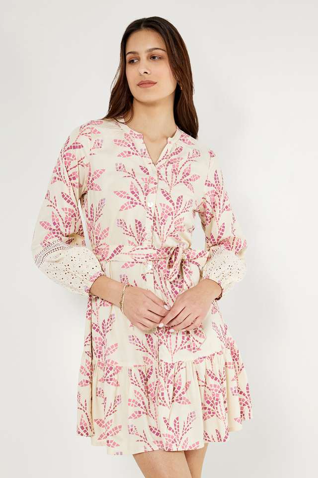 Printed-Collared-Rayon-Women-s-Ethnic-Dress