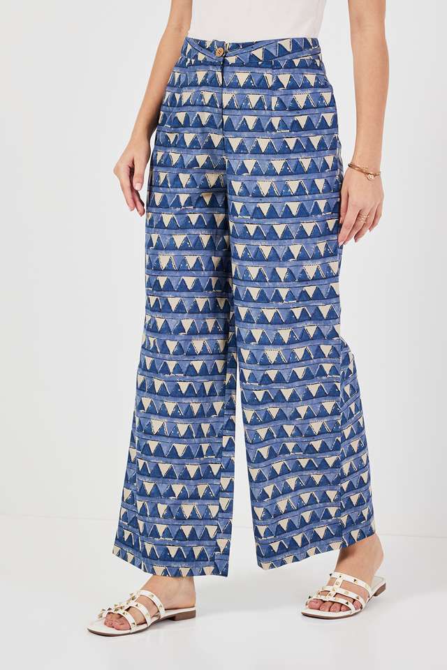 Printed-Straight-Fit-Cotton-Women-s-Festive-Wear-Pants