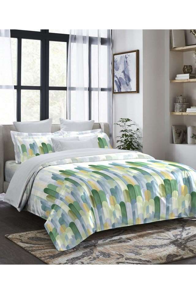 Indulgence-Painterly-Patterns-300-TC-Cotton-1-Bedsheet-with-4-Pillow-Covers