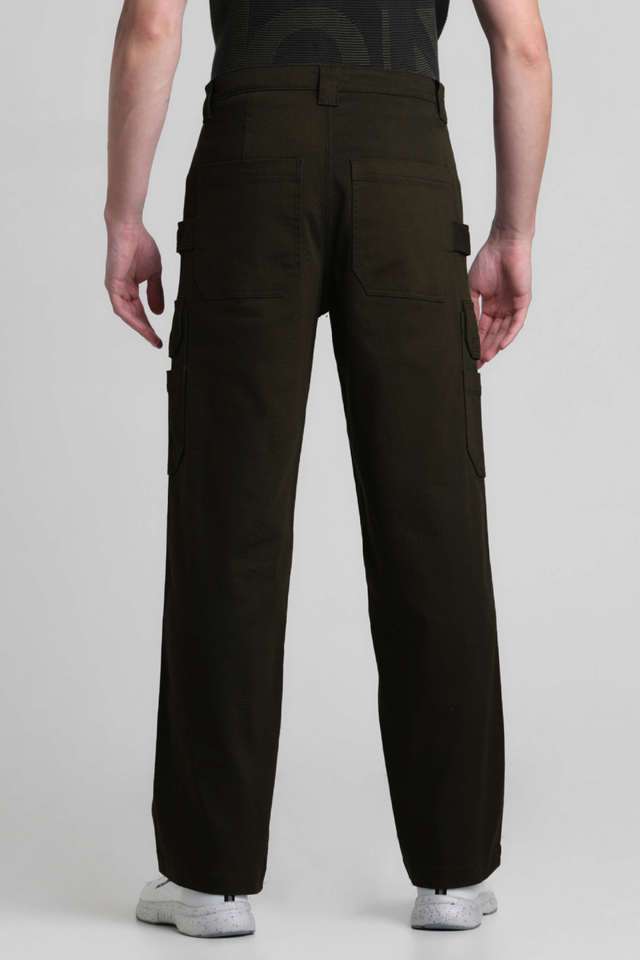 Solid-Cotton-Regular-Fit-Men-s-Casual-Wear-Trousers