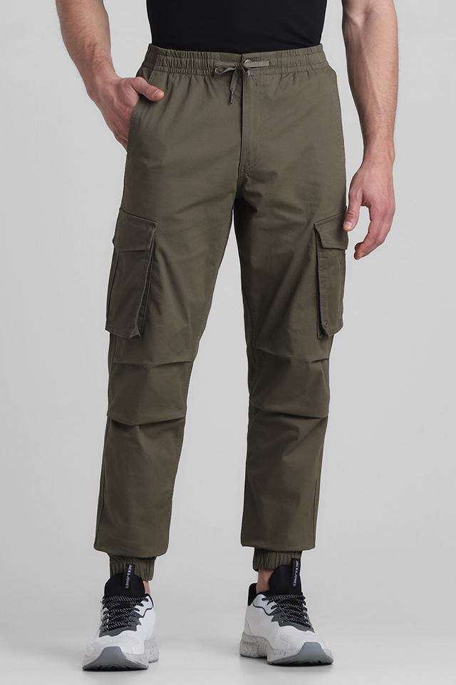 Solid-Cotton-Regular-Fit-Men-s-Casual-Trousers