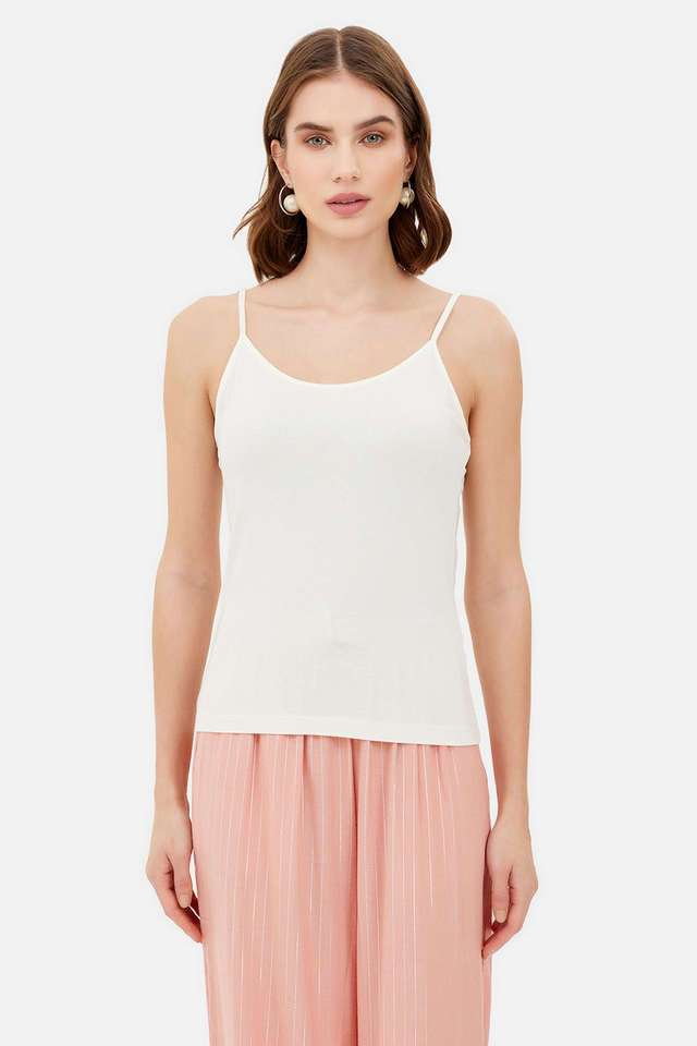Solid-Cotton-Square-Neck-Women-Top