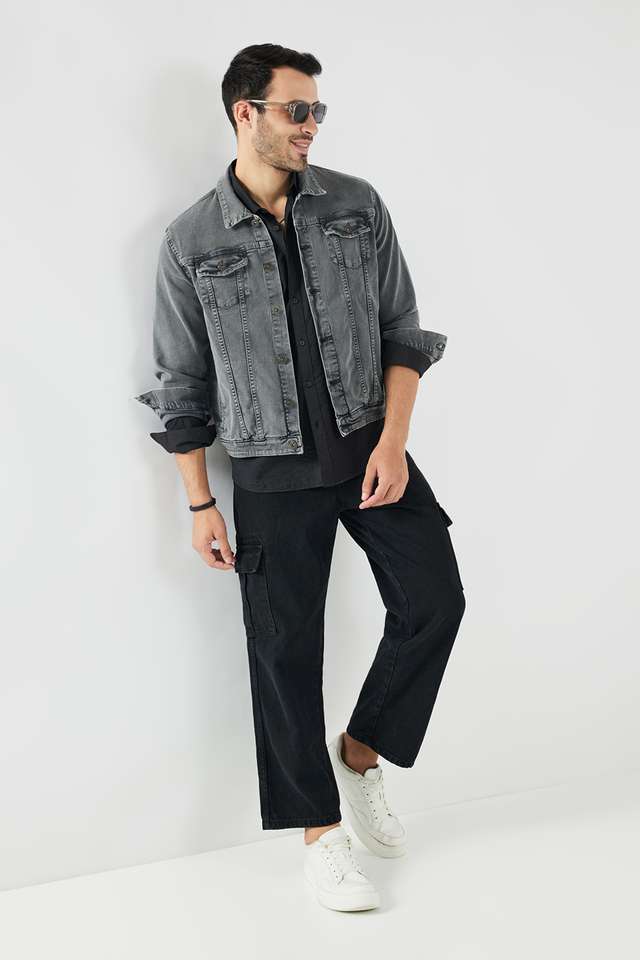 Solid-Blended-Slim-Fit-Men-s-Casual-Jacket
