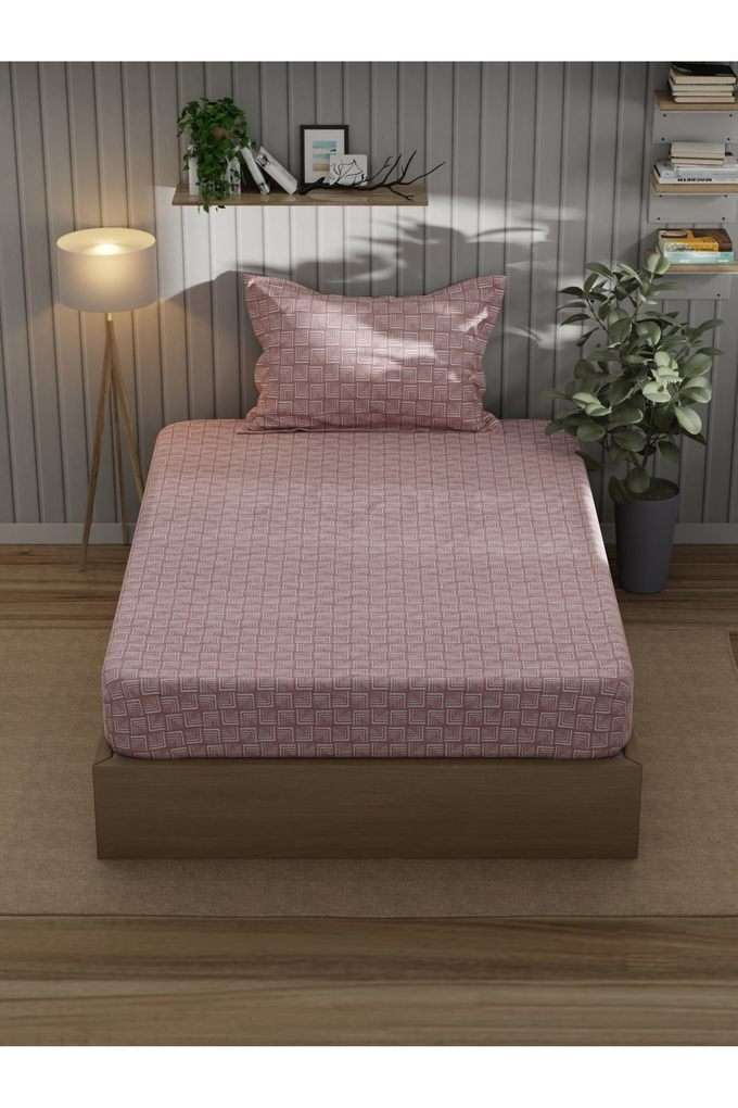 Super-Fine-100--Egyptian-Satin-Cotton-Single-Bedsheet-With-1-Pillow-Cover--2pc-set-(marina-bay)